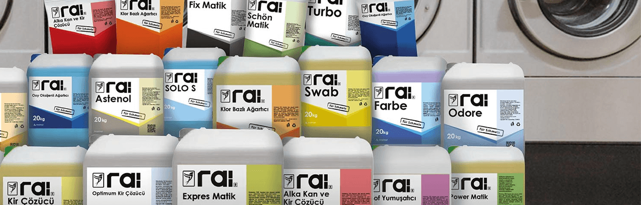 Endüstriyel Çamaşır Yıkama ve Temizleme Kimyasalları